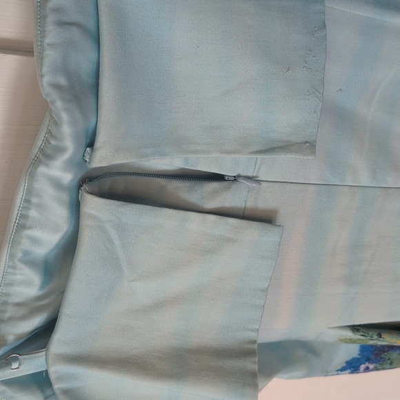 By Anthropologie Sleeveless Foldover Knee-Length Dress - Picture 3 of 9